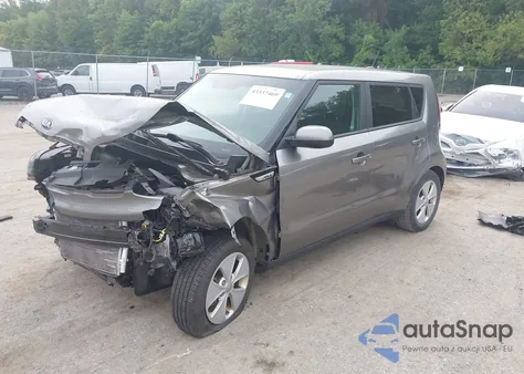 2016 Kia Soul из США, поврежденный, VIN KNDJN2A27G7384992